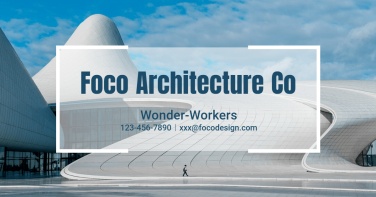 Architecture Company Ecommerce Banner