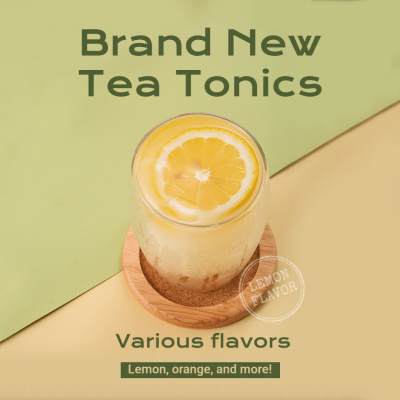 Fresh Tea Tonics New Arrival Ecommerce Product Image