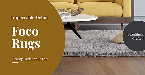 Simple Rugs Detail Display Promotion Ecommerce Banner