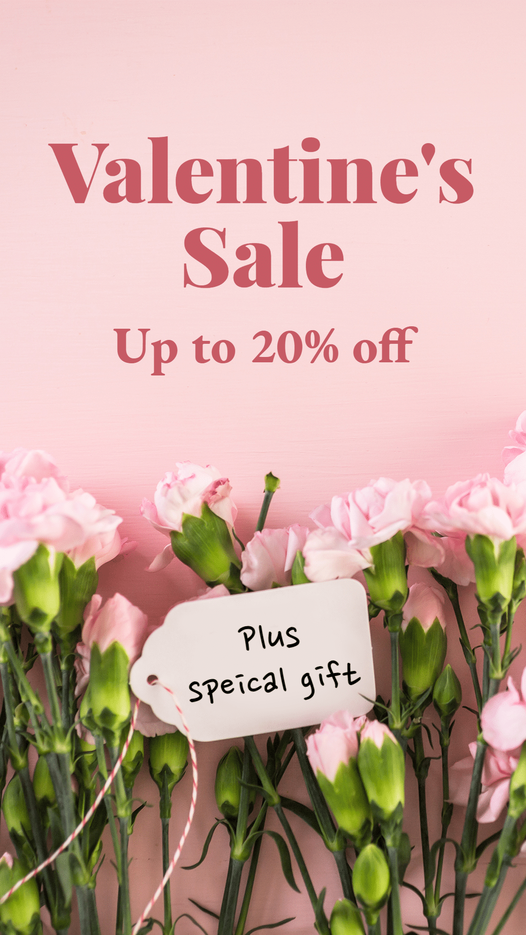 Valentine’s Sale plus Special Gift Ecommerce Story
