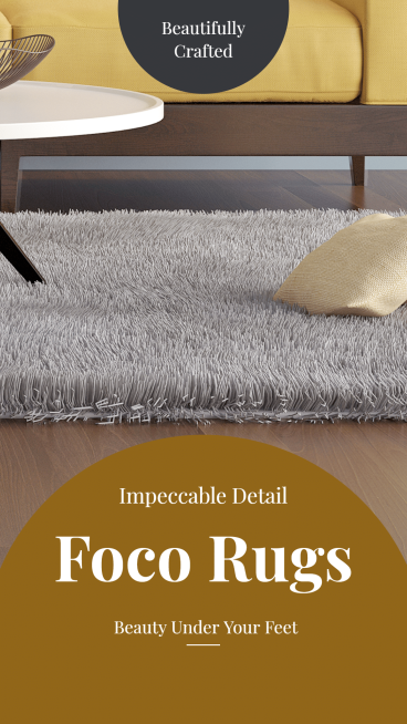 Simple Rugs Detail Display Promotion Ecommerce Story预览效果