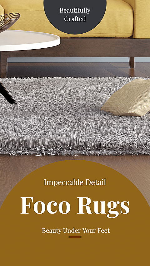 Simple Rugs Detail Display Promotion Ecommerce Story