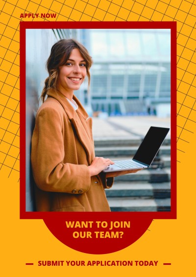 Recruitment Poster LinkedIn Post