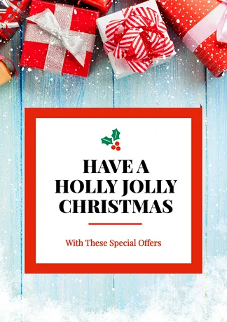 Creative Style Christmas Products Festival Promotion Poster