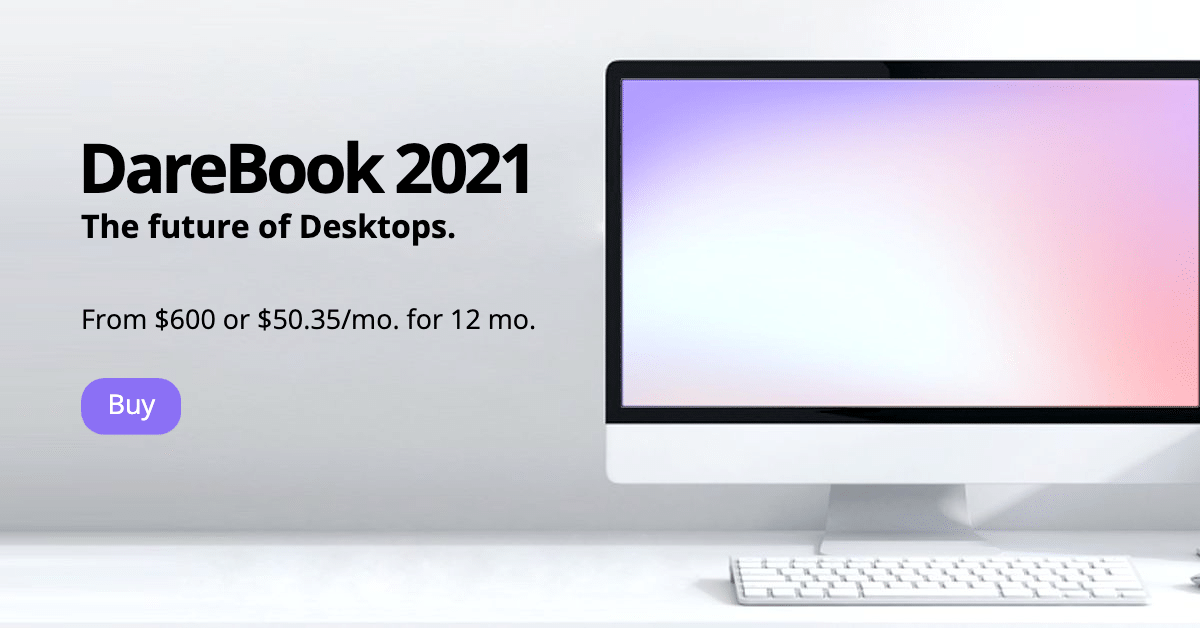Desktop Computer Sales Ecommerce Banner预览效果