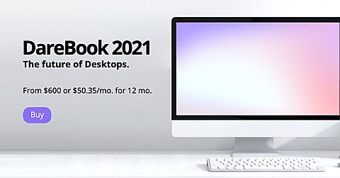 Desktop Computer Sales Ecommerce Banner
