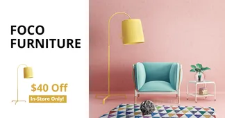 furniture ad template