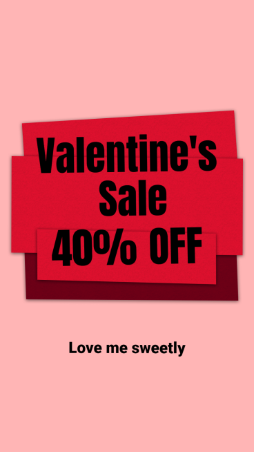 Valentine's Day Promotion Ecommerce Story预览效果