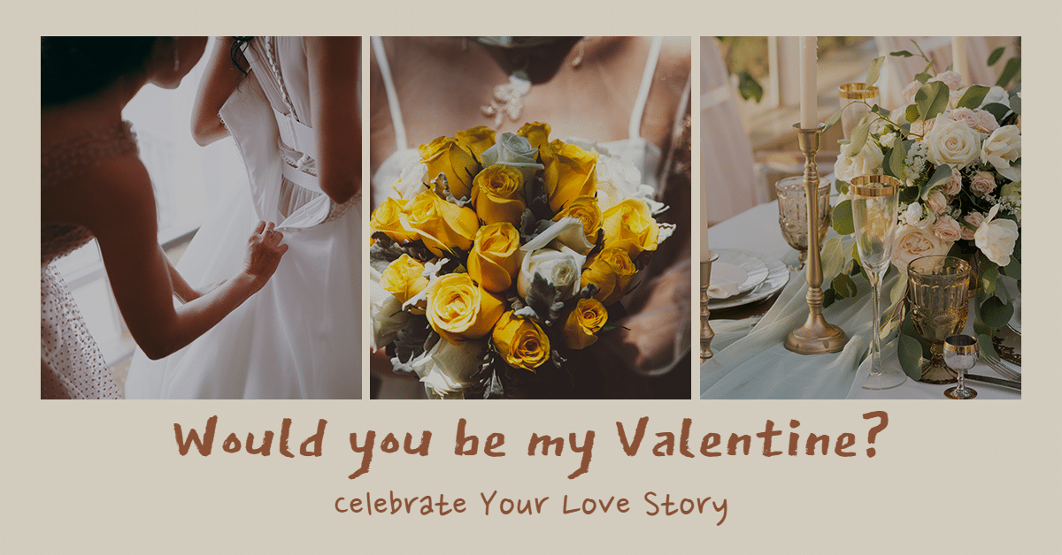Literary Wedding Service Promotion Ecommerce Banner预览效果