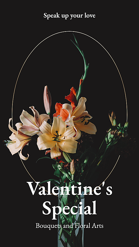 Literary Lover's Day Bouquets Promotion Eocmmerce Story