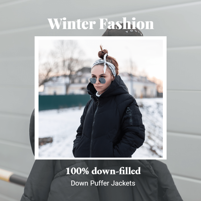 Literary Women Jacket Winter New Year Sale Ecommerce Product Image预览效果