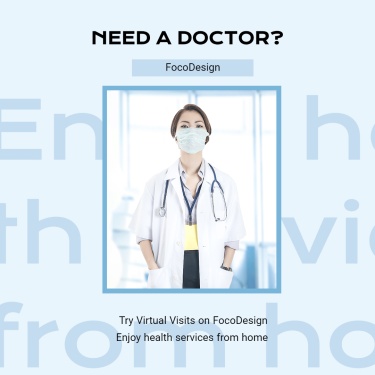 Simple Health Services Virtual Visits Ecommerce Product Image