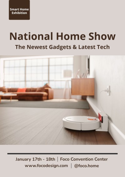 Commercial Smart-Home Devices Expo Propagating Poster