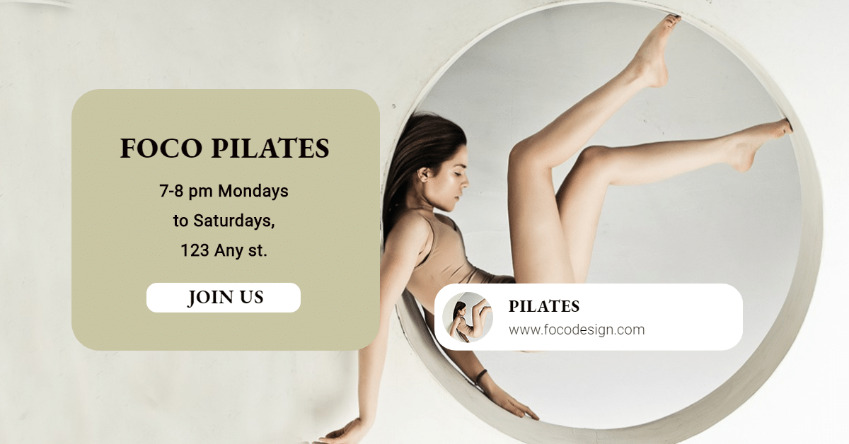 Literar Pilates Courses Promotion Ecommerce Banner