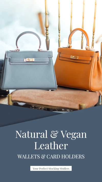Fashion Leather Card Holders Promotion Ecommerce Story