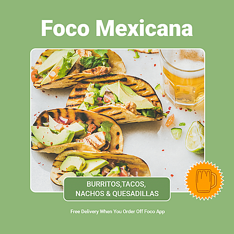 Fresh Mexicana Delicacy Free Delivery Promo Ecommerce Product Image