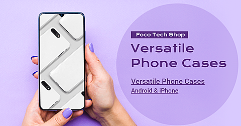 Creative Mobile Phone Shell Display Promotion Ecommerce Banner