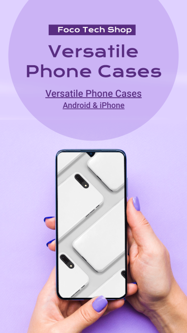 Creative Mobile Phone Shell Display Ecommerce Story预览效果