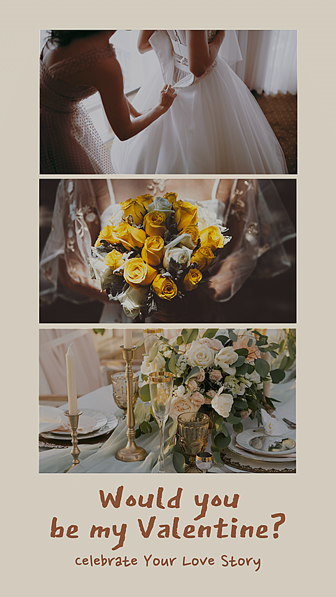 Literary Wedding Service Promotion Ecommerce Story