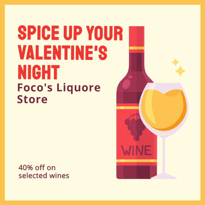 Literary Lover's Day Liquore Store Discount Ecommerce Product Image预览效果
