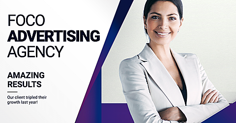 Advertising Agency Service Promotion Poster Simple Fashion Style Ecommerce Banner