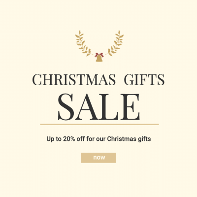 Christmas Festival Gifts Promotion Big Sale Fashion Simple Style Poster Instagram Post