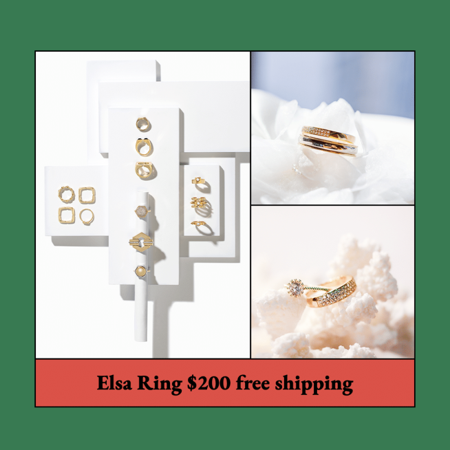 Literary Christmas Ring Accessories Promo Detail Display Ecommerce Product Image预览效果