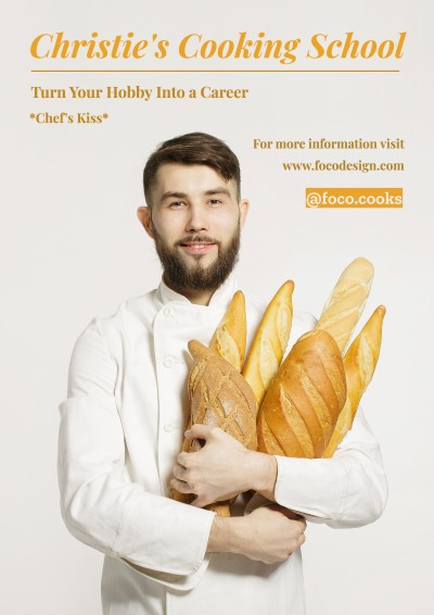 Commercial Cooking Training Course Propagating Poster
