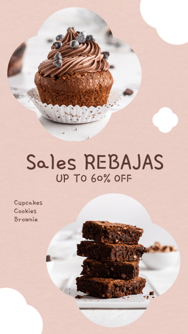 Desserts Propaganda Template Poster Ecommerce Story预览效果