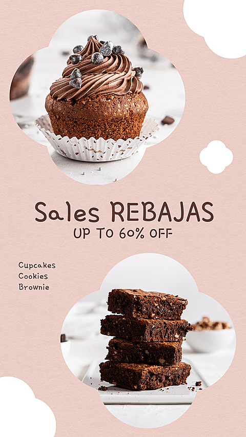 Desserts Propaganda Template Poster Ecommerce Story