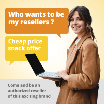 Simple Be Reseller Introduction Instagram Post