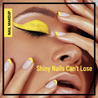 Bright Yellow Makeup Mark Template