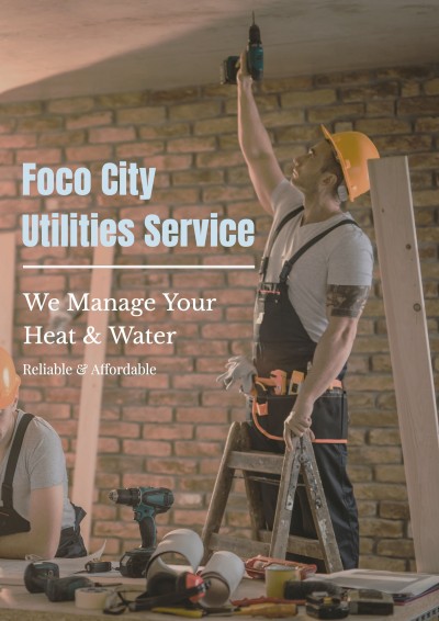 Commercial Maintenance Worker Service Introduction Propagating Poster