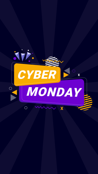 Fashion Geometry Frame Cyber Monday Sales Instagram Highlight