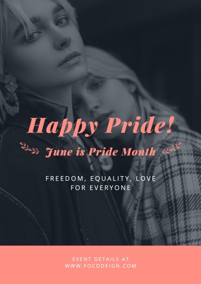 Pride Month Public Propaganda Poster