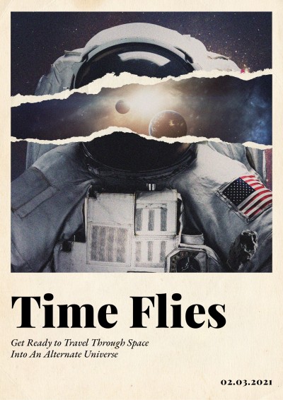 Time Flies Movie Trailer Propaganda Poster
