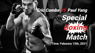 Special Boxing Match Facebook Event Cover