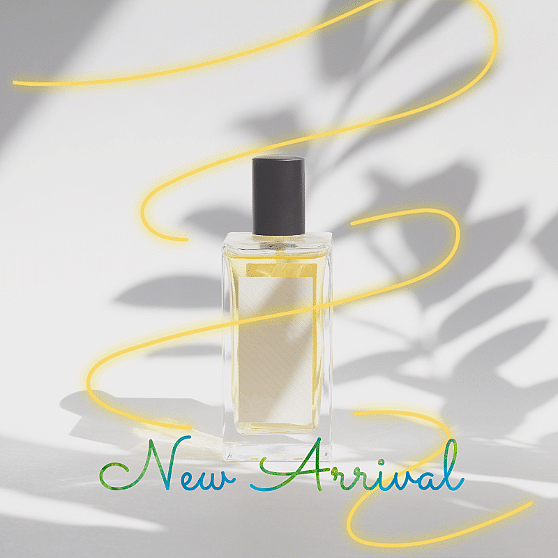 Perfume Fragrance New Product Arrival Mark Template