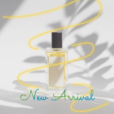 Perfume Fragrance New Product Arrival Mark Template