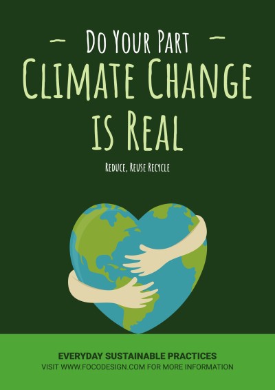 Climate Change Concern Propagating Poster