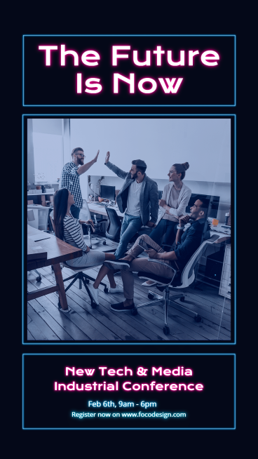 Webinar Picture Propaganda Template Poster Ecommerce Story预览效果