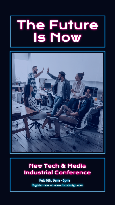 Webinar Picture Propaganda Template Poster Ecommerce Story