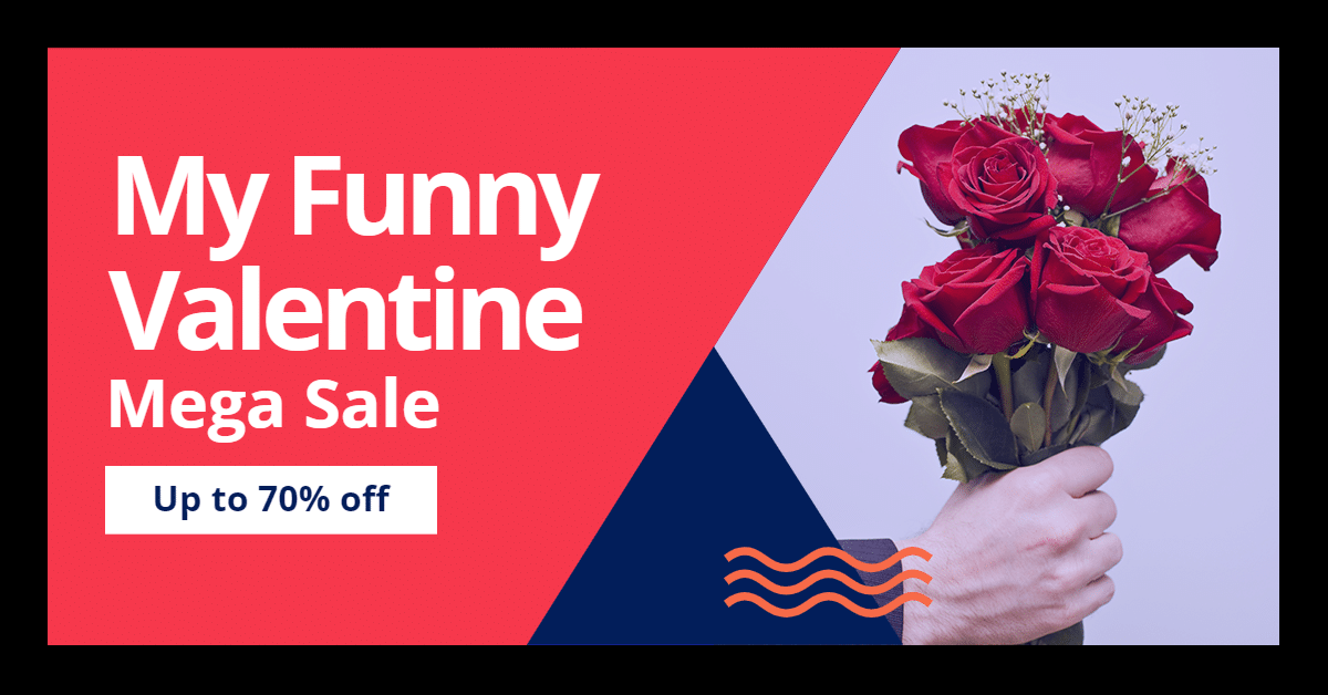 Valentine’s Day Festival Promotion Fashion Simple Style Poster Ecommerce Banner预览效果