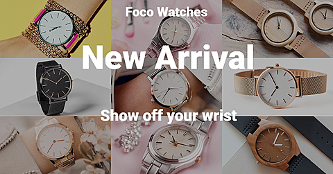 Watches and Accessories New Product Arrival Ecommerce Banner