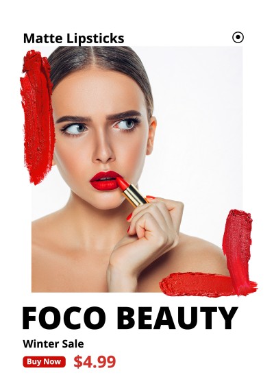 Lipsticks Winter Sale Propagating Poster