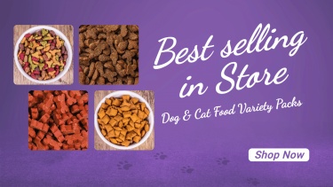 Simple Pet Food Store Promotion Ecommerce Banner