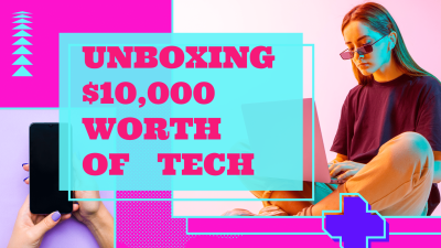 Fashion Electric Technology Display YouTube Thumbnail