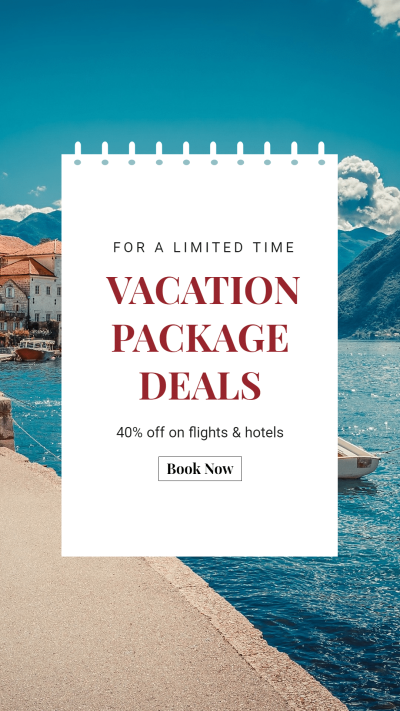 Travel Record Propaganda Template Poster Ecommerce Story