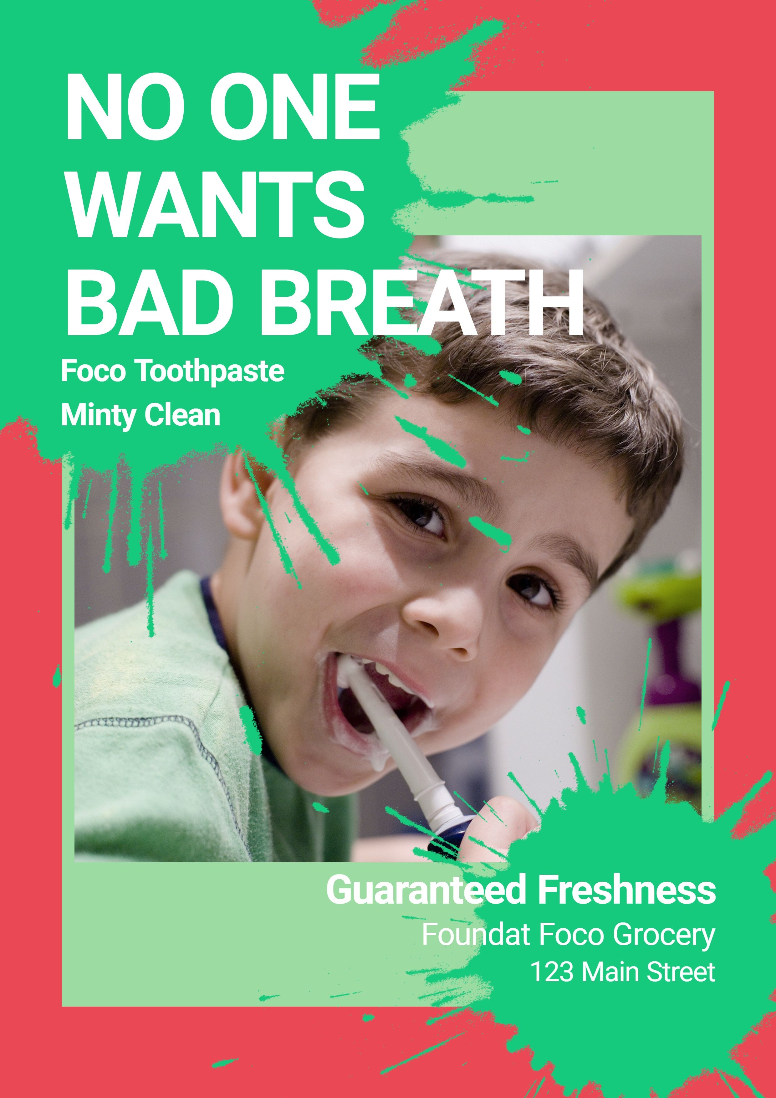 Toothpaste New Arrivals Propagating Poster