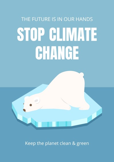 Global Climate Change Concerns Propagating Poster